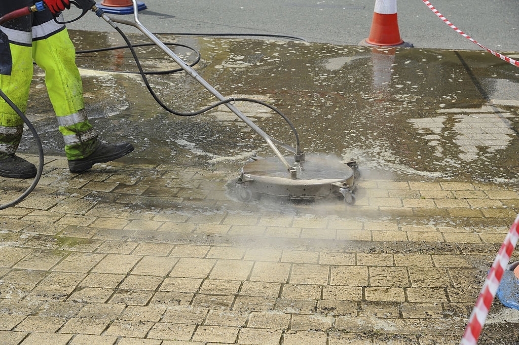 sidewalk cleaning