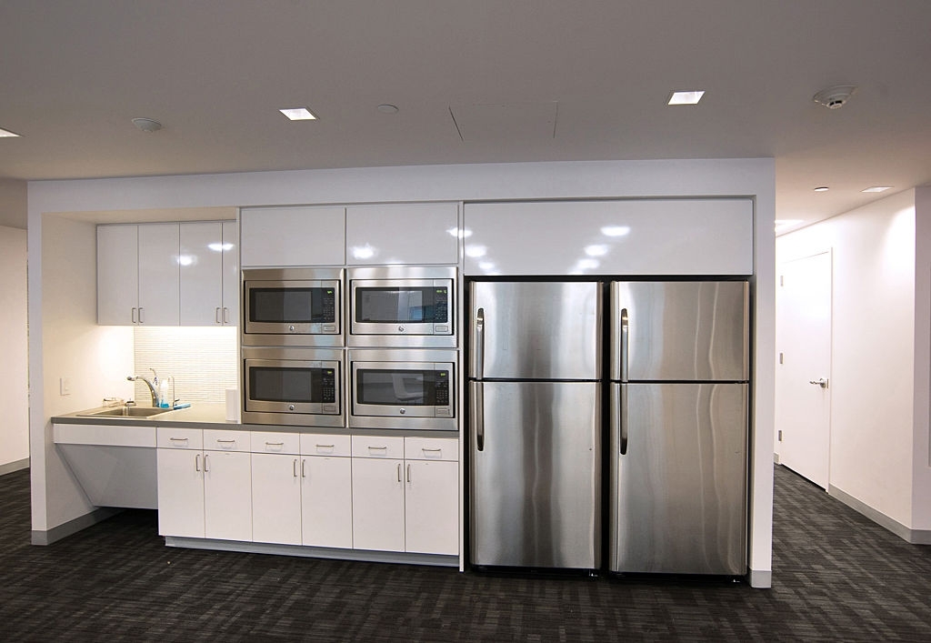 5. Cleaning the employee break room