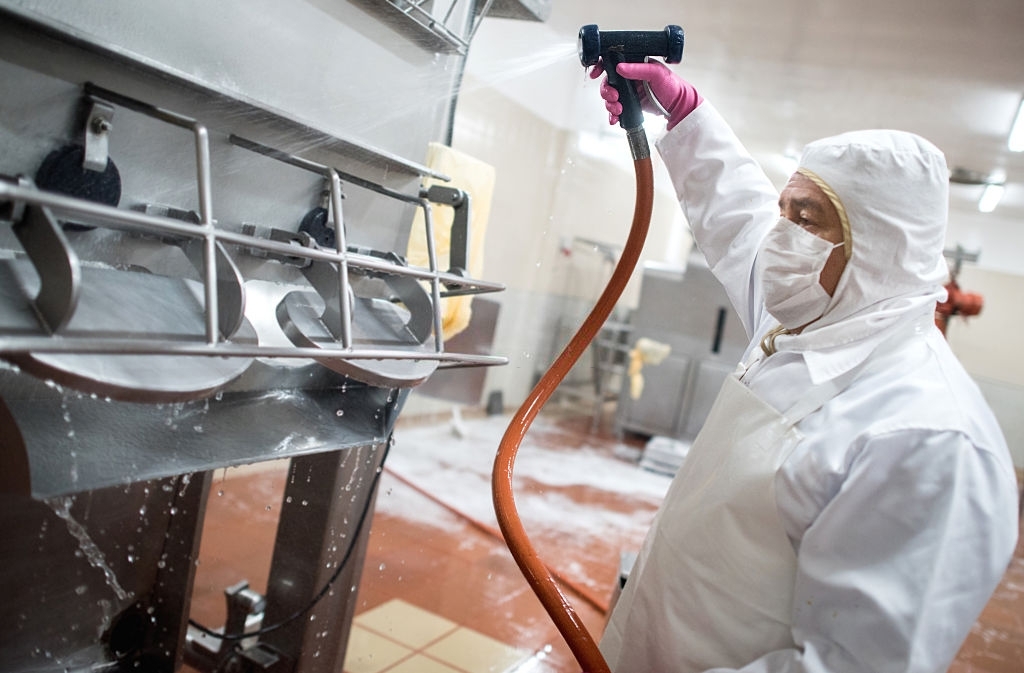 food plant cleaning